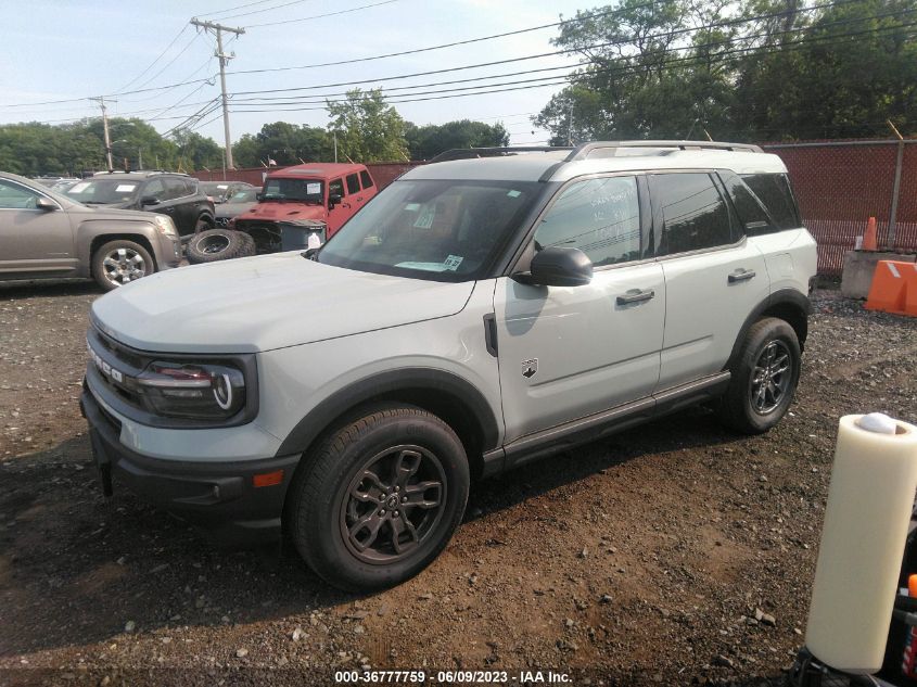 2022 FORD BRONCO SPORT BIG BEND - 3FMCR9B66NRE06201