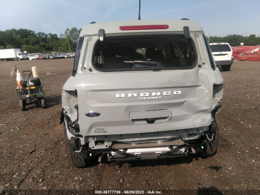 2022 FORD BRONCO SPORT BIG BEND - 3FMCR9B66NRE06201