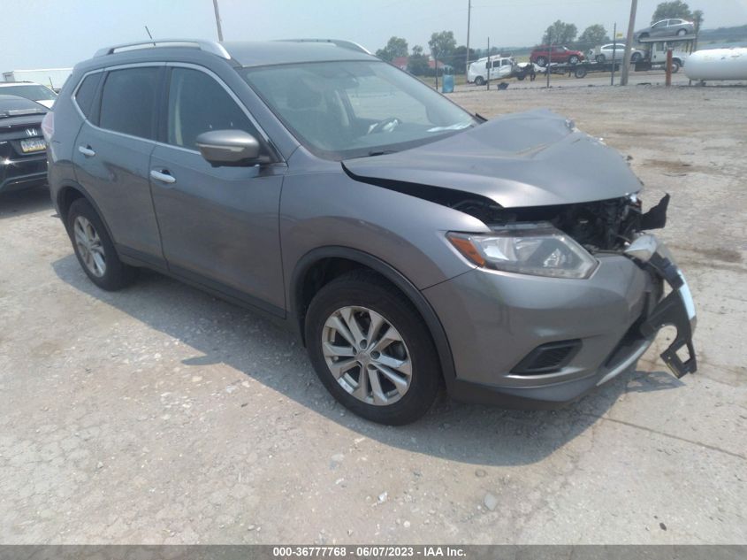 2015 NISSAN ROGUE SV - KNMAT2MV9FP591815