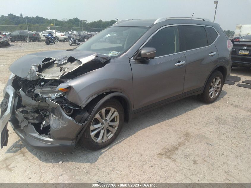 2015 NISSAN ROGUE SV - KNMAT2MV9FP591815