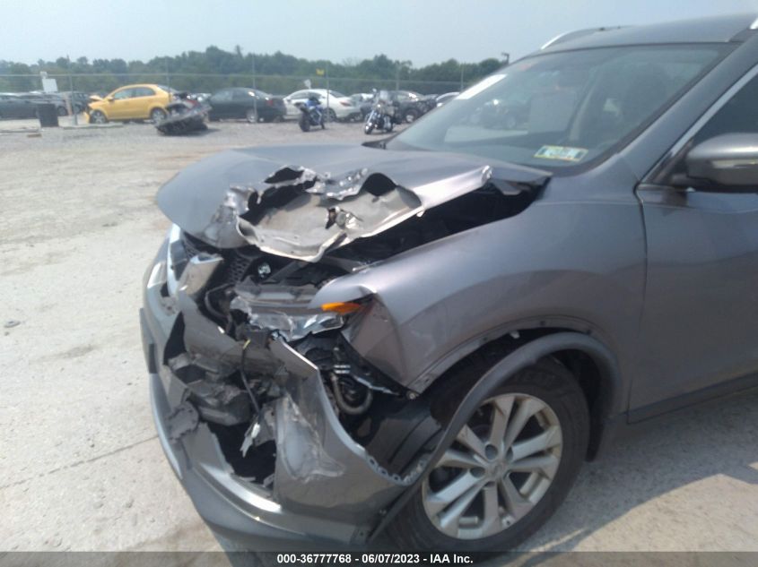 2015 NISSAN ROGUE SV - KNMAT2MV9FP591815