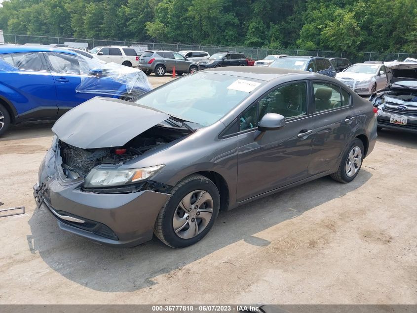 2013 HONDA CIVIC SDN LX - 2HGFB2F53DH590572