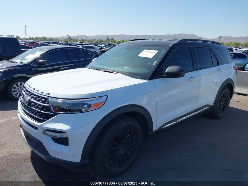VIN 1FMSK7DH9LGA17091 2020 FORD EXPLORER XLT