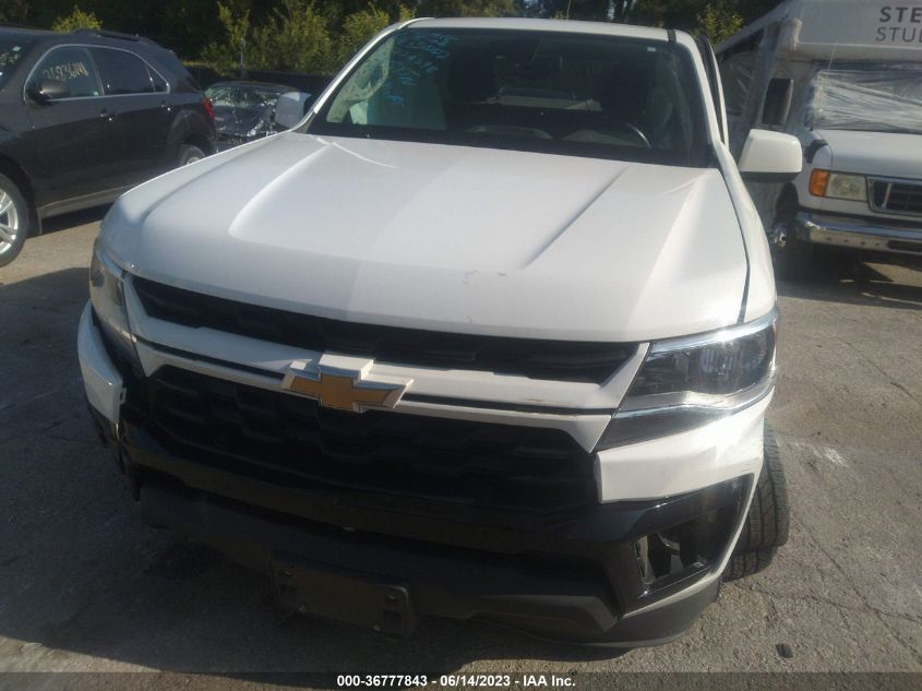 2021 CHEVROLET COLORADO 2WD LT - 1GCHSCEAXM1229298
