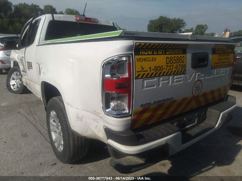 2021 CHEVROLET COLORADO 2WD LT - 1GCHSCEAXM1229298