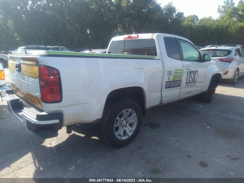 2021 CHEVROLET COLORADO 2WD LT - 1GCHSCEAXM1229298