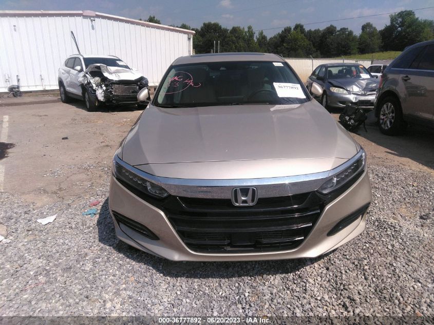 2018 HONDA ACCORD SEDAN EX-L 1.5T - 1HGCV1F52JA023798