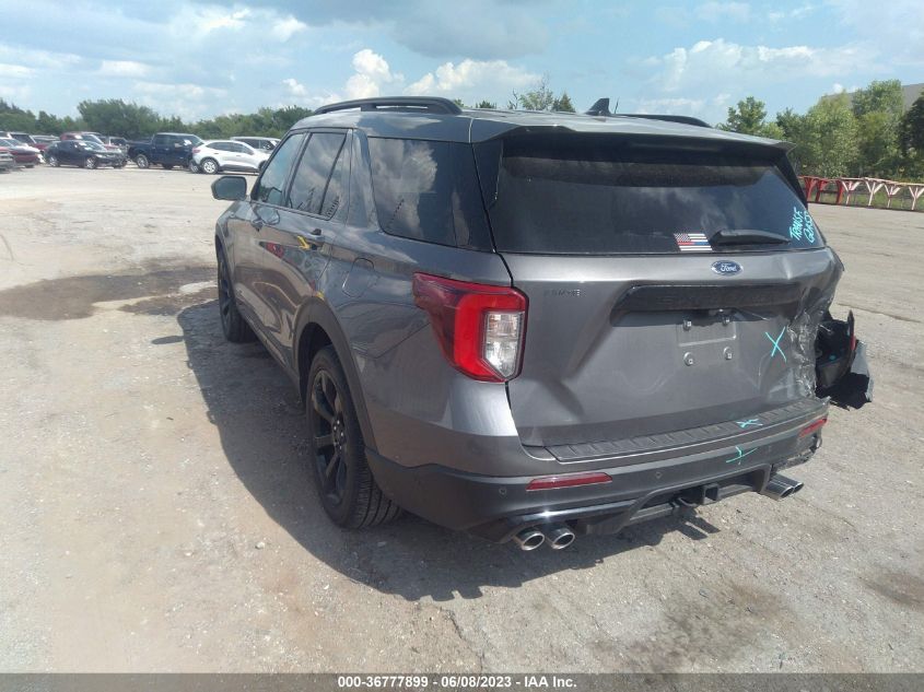 2021 FORD EXPLORER ST - 1FM5K8GC8MGA15157