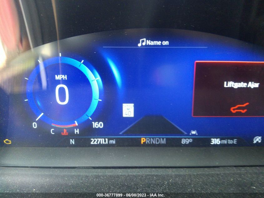 2021 FORD EXPLORER ST - 1FM5K8GC8MGA15157
