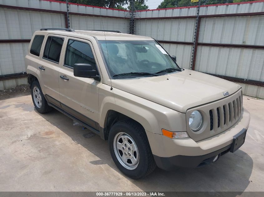 2016 JEEP PATRIOT SPORT - 1C4NJPBB9GD787897