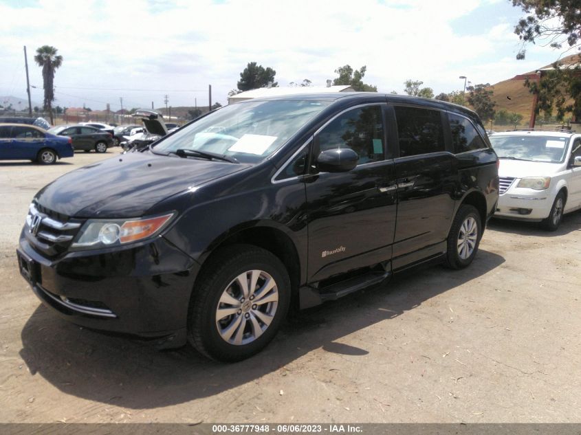 2015 HONDA ODYSSEY EX-L - 5FNRL5H68FB099441