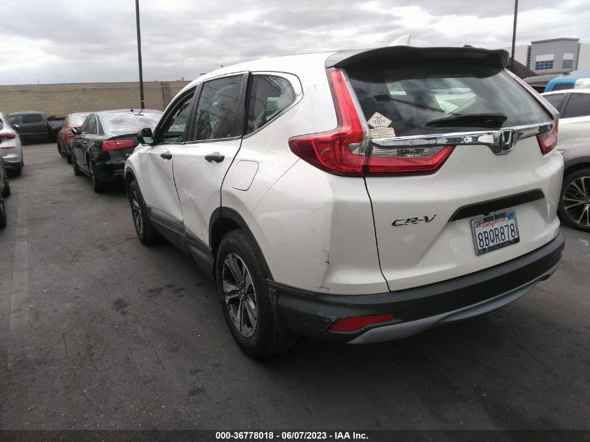 2018 HONDA CR-V LX - 2HKRW5H38JH403925