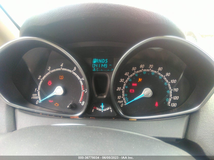 VIN 3FADP4BJXJM103697 2018 FORD FIESTA SE