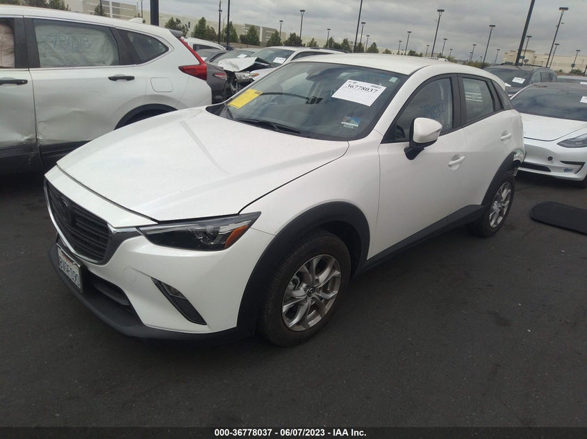 VIN JM1DKDB75M1506839 2021 MAZDA CX-3 SPORT