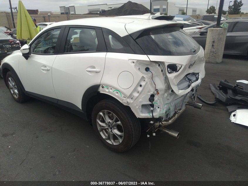 VIN JM1DKDB75M1506839 2021 MAZDA CX-3 SPORT