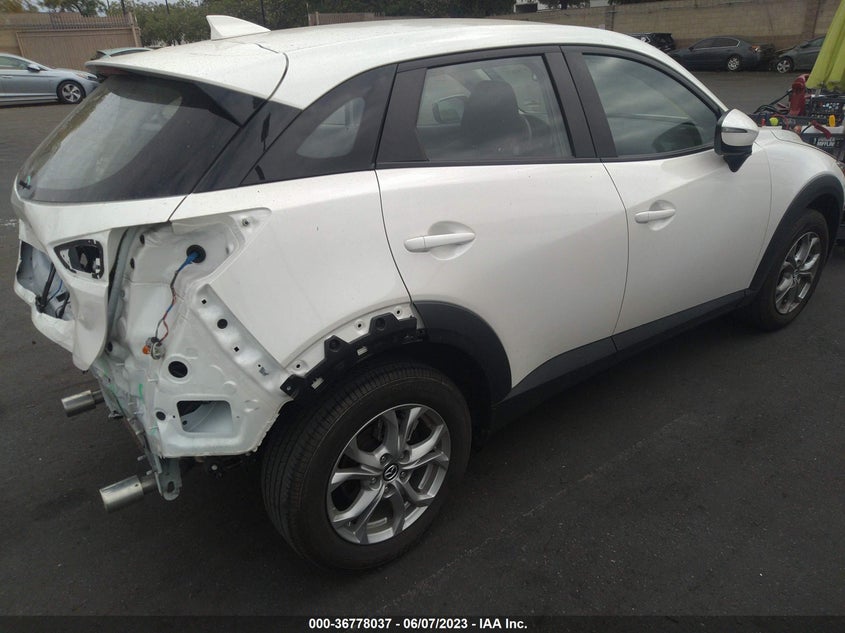 VIN JM1DKDB75M1506839 2021 MAZDA CX-3 SPORT