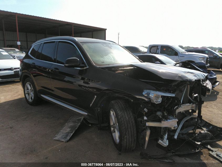 2019 BMW X3 SDRIVE30I - 5UXTR7C50KLF28708