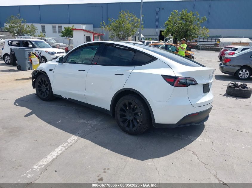 2021 TESLA MODEL Y LONG RANGE - 5YJYGDEE3MF224252