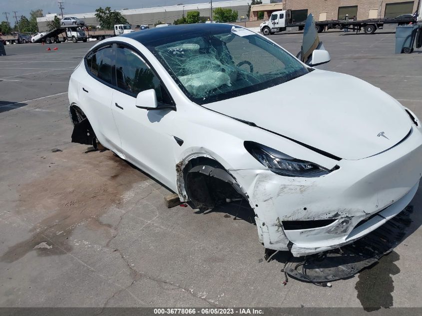 2021 TESLA MODEL Y LONG RANGE - 5YJYGDEE3MF224252