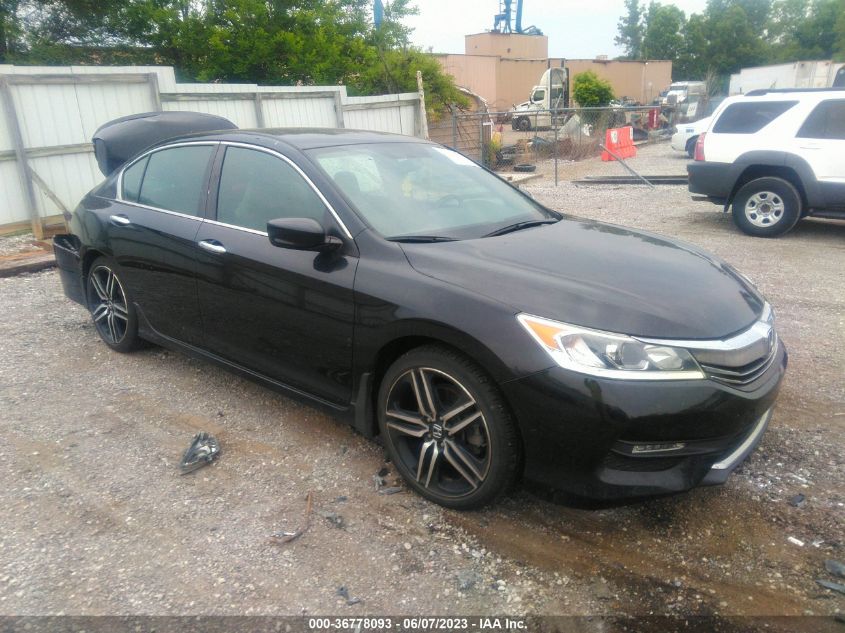 2017 HONDA ACCORD SEDAN SPORT - 1HGCR2F53HA253872