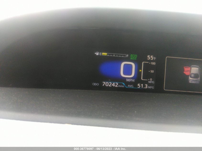 2017 TOYOTA PRIUS TWO/TWO ECO/THREE - JTDKARFU3H3046467