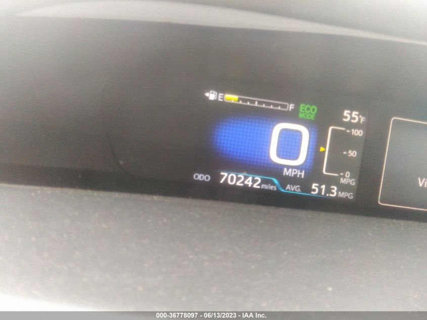 2017 TOYOTA PRIUS TWO/TWO ECO/THREE - JTDKARFU3H3046467