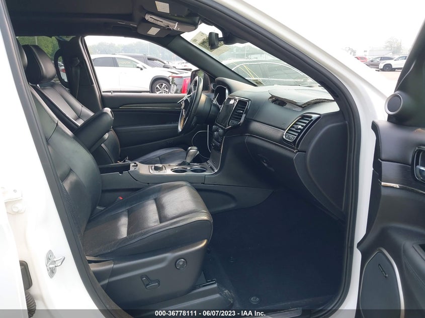 VIN 1C4RJFCGXLC110752 2020 JEEP GRAND CHEROKEE HIGH ALTITUDE