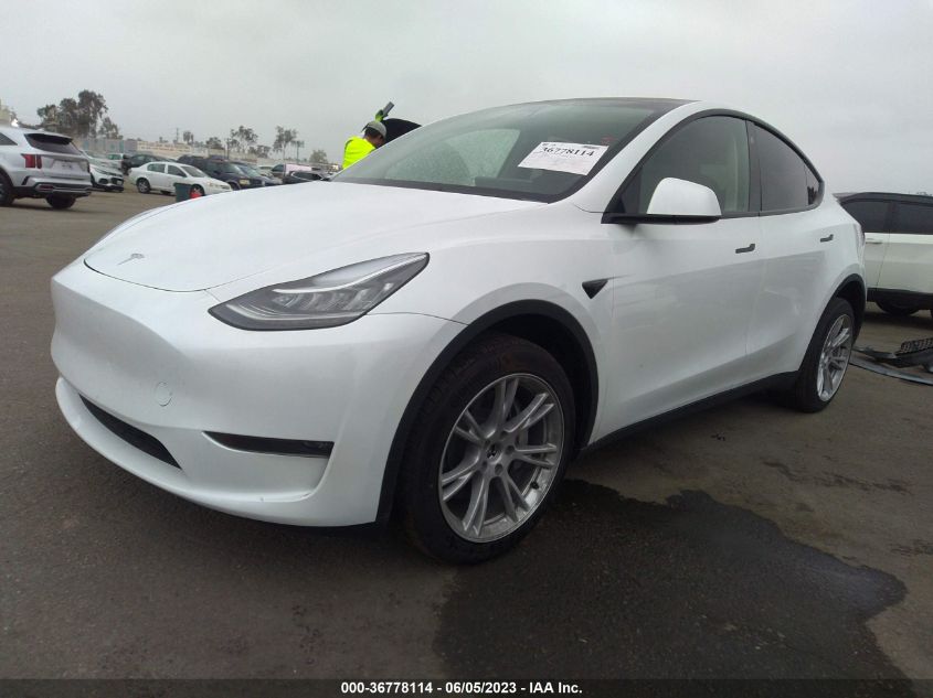 2023 TESLA MODEL Y LONG RANGE - 7SAYGDEE6PA038046