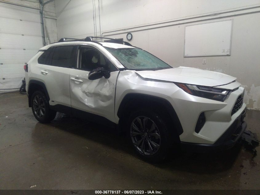 2022 TOYOTA RAV4 HYBRID XLE PREMIUM - 4T3B6RFV9NU074213