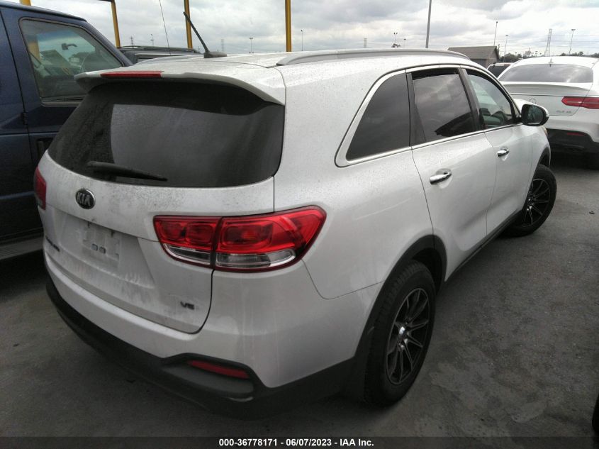 2016 KIA SORENTO LX/L - 5XYPG4A54GG084307