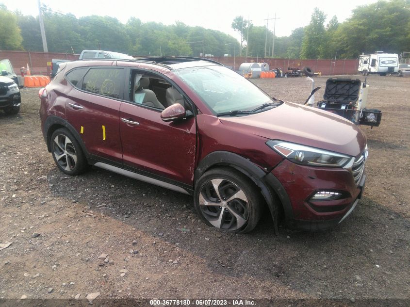 2017 HYUNDAI TUCSON LIMITED - KM8J3CA23HU422650