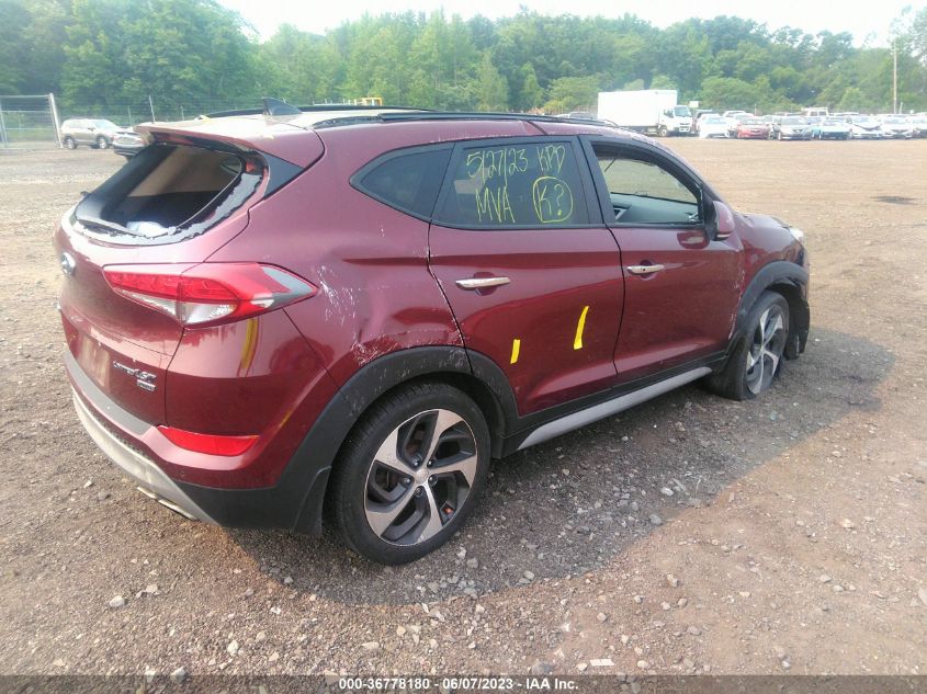 2017 HYUNDAI TUCSON LIMITED - KM8J3CA23HU422650