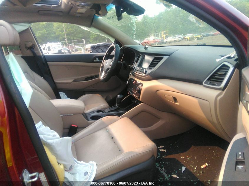 2017 HYUNDAI TUCSON LIMITED - KM8J3CA23HU422650