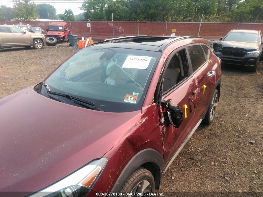 2017 HYUNDAI TUCSON LIMITED - KM8J3CA23HU422650