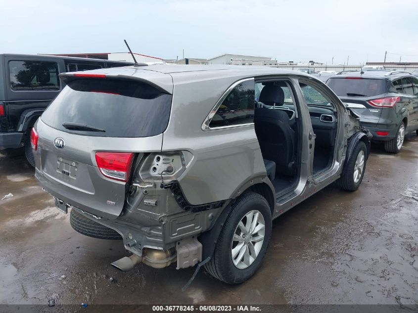 2017 KIA SORENTO L - 5XYPG4A39HG193586