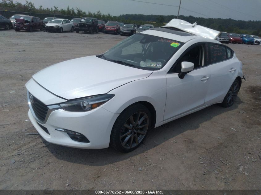 2018 MAZDA MAZDA3 4-DOOR GRAND TOURING 3MZBN1W31JM164242