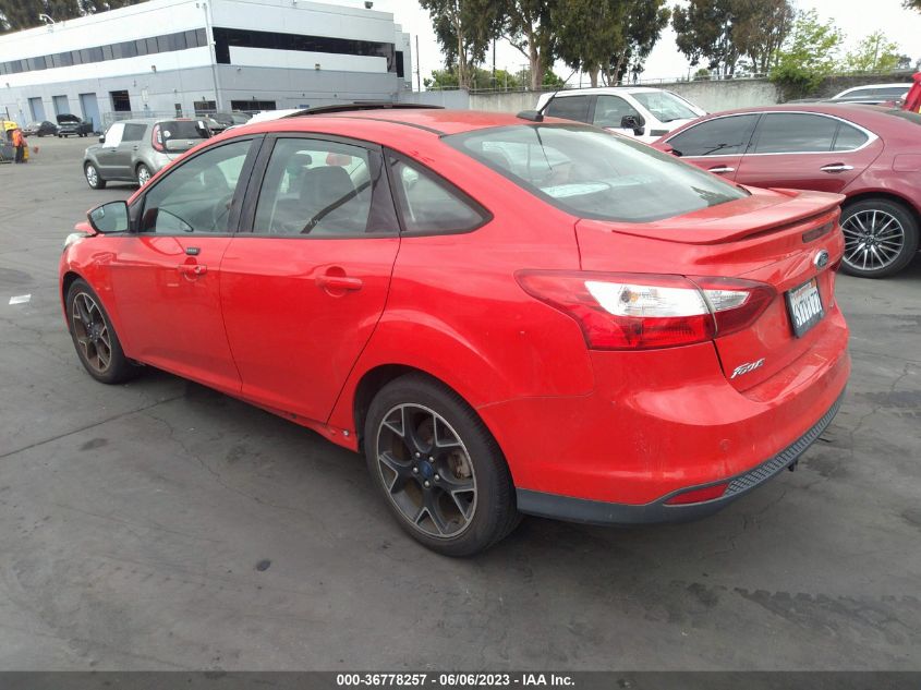 2013 FORD FOCUS SE - 1FADP3F25DL184675