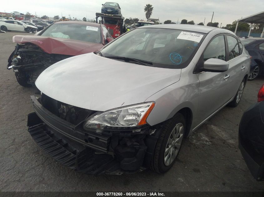 2014 NISSAN SENTRA S/SV/SR/SL - 3N1AB7AP9EL653555