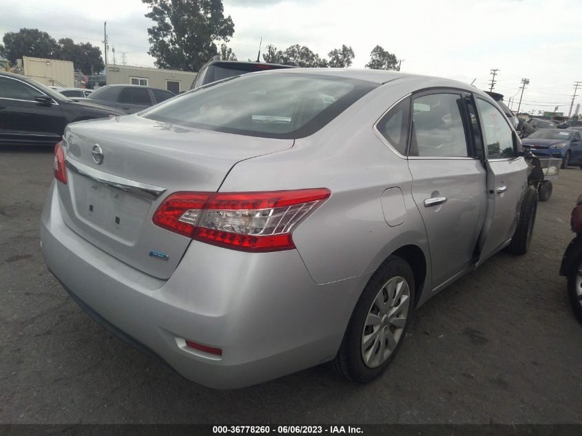 2014 NISSAN SENTRA S/SV/SR/SL - 3N1AB7AP9EL653555