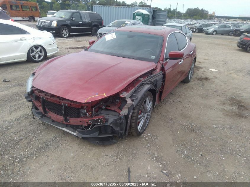 2015 MASERATI GHIBLI ZAM57XSA2F1138671
