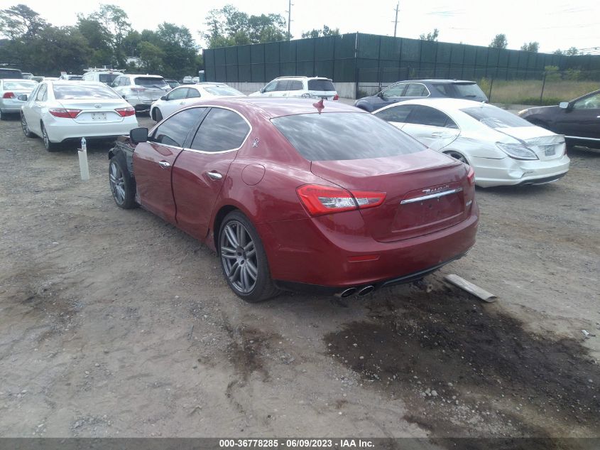 2015 MASERATI GHIBLI ZAM57XSA2F1138671