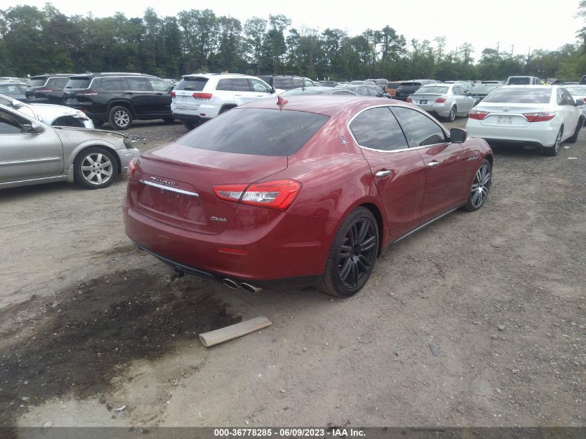 2015 MASERATI GHIBLI ZAM57XSA2F1138671