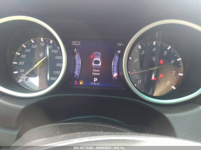 2015 MASERATI GHIBLI ZAM57XSA2F1138671