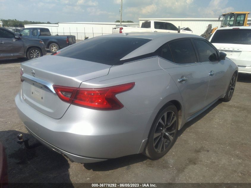 2018 NISSAN MAXIMA S - 1N4AA6AP3JC395992