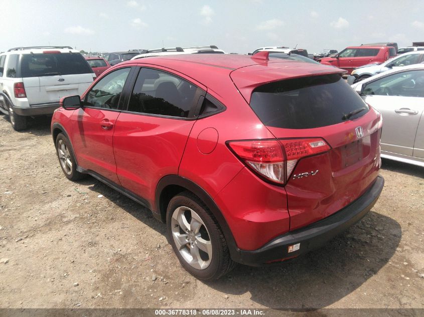 2016 HONDA HR-V EX - 3CZRU6H5XGM725055