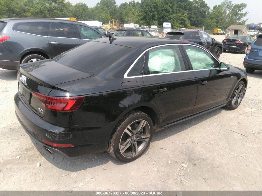 2018 AUDI A4 PREMIUM PLUS - WAUENAF48JA166685
