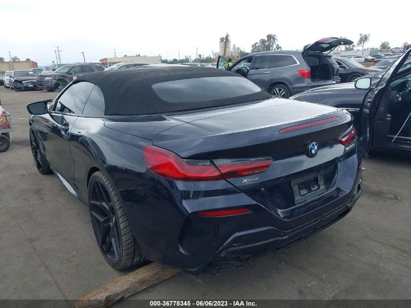 2019 BMW 8 SERIES M850I XDRIVE - WBAFY4C50KBX29654