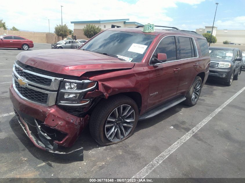 2019 CHEVROLET TAHOE LT - 1GNSCBKC8KR191837