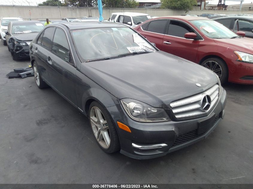 2013 MERCEDES-BENZ C-CLASS C 250 - WDDGF4HB3DR276030