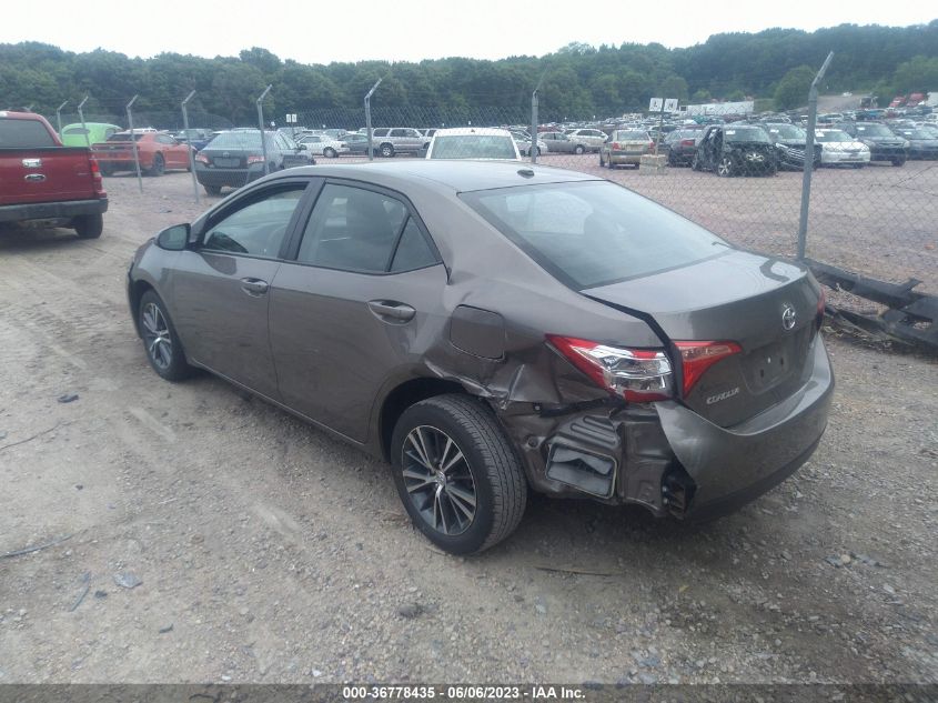 2017 TOYOTA COROLLA L/LE/XLE/SE - 2T1BURHE2HC852241